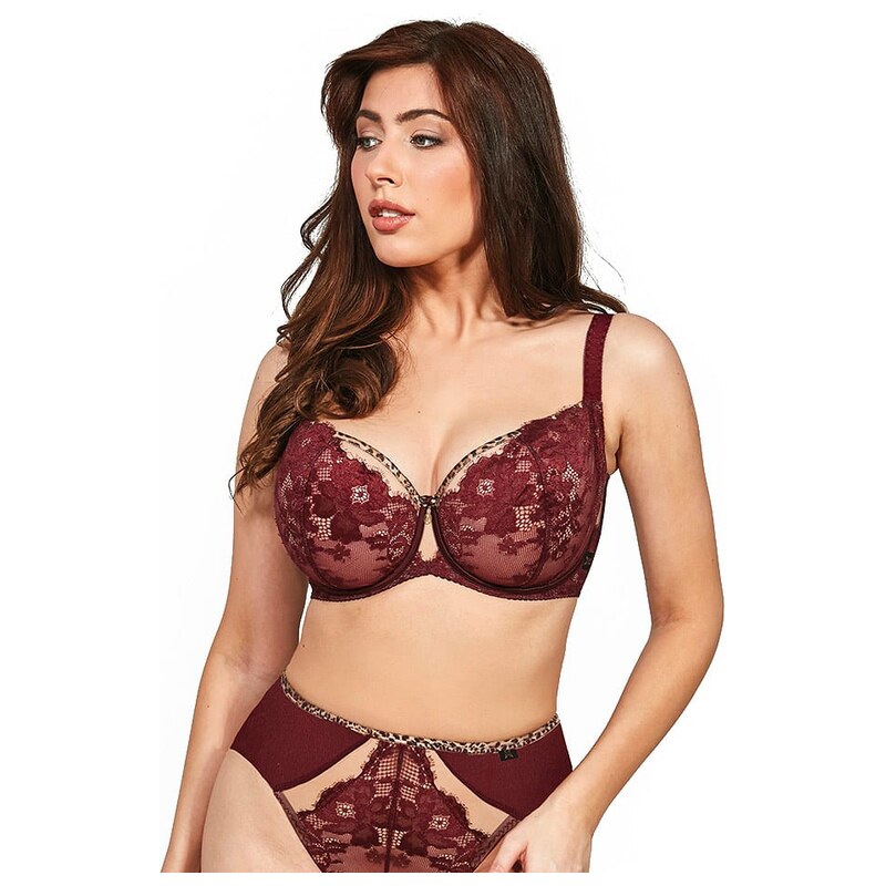 Podprsenka Kris Line Bordeaux 3480762