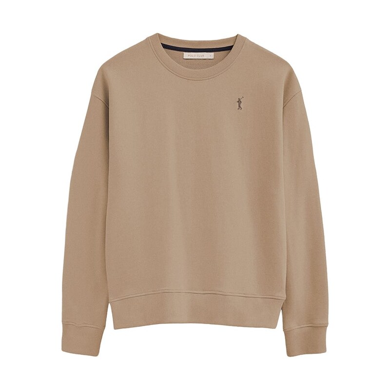 Mikina Polo Club Beige 9110183 115445550