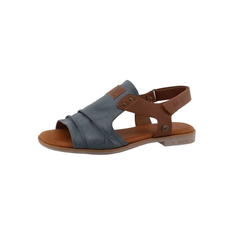MUSTANG SHOES Blau/ Hellbraun 4195519