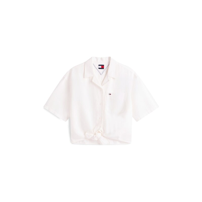 Košile Tommy Jeans Ecru 434542