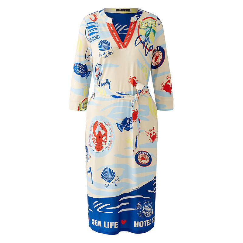 Šaty Miss Lagotte Creme/ Blau 2275070 115447272