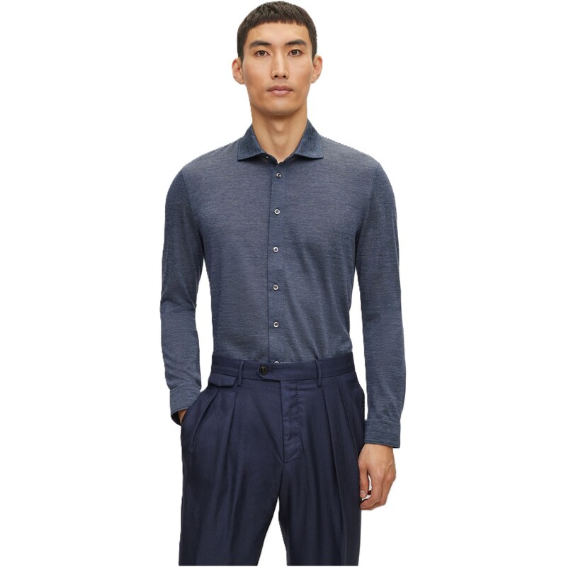Tričko Boss Dark Blue 3893456