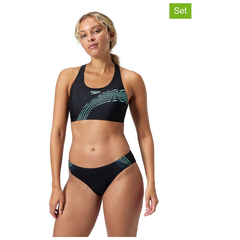 Plavky Speedo Schwarz/ Blau 8055260 115447795