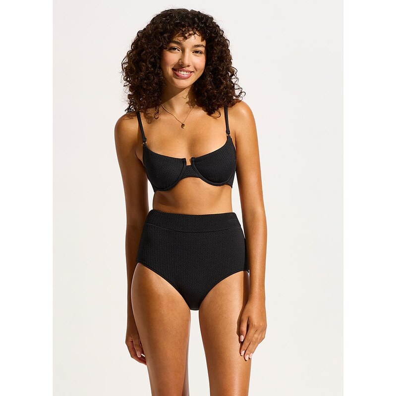 Plavky Seafolly Schwarz 3762118 115448031