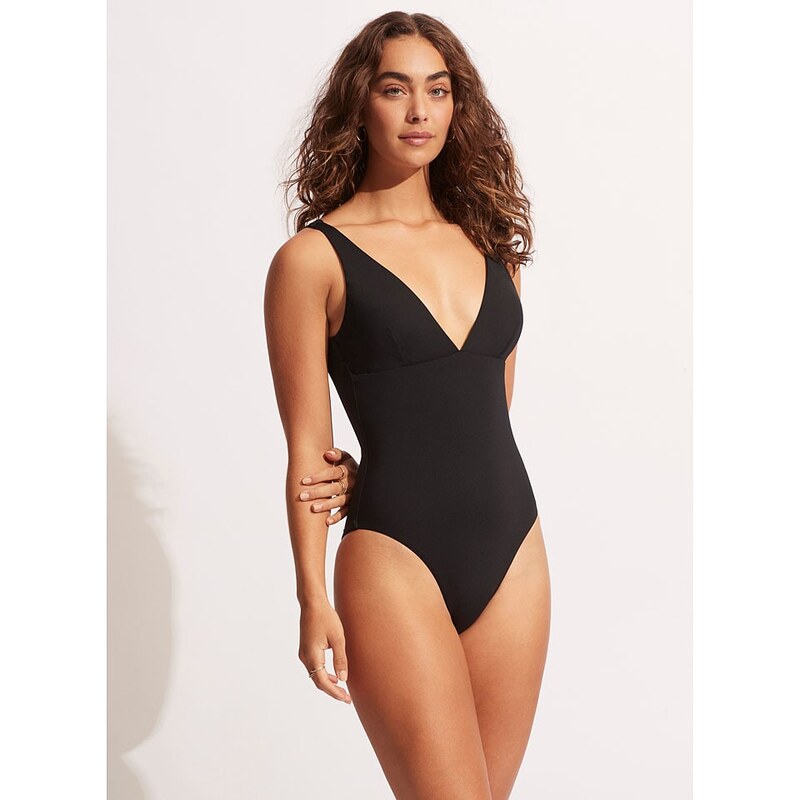 Plavky Seafolly Schwarz 7252146 115448037