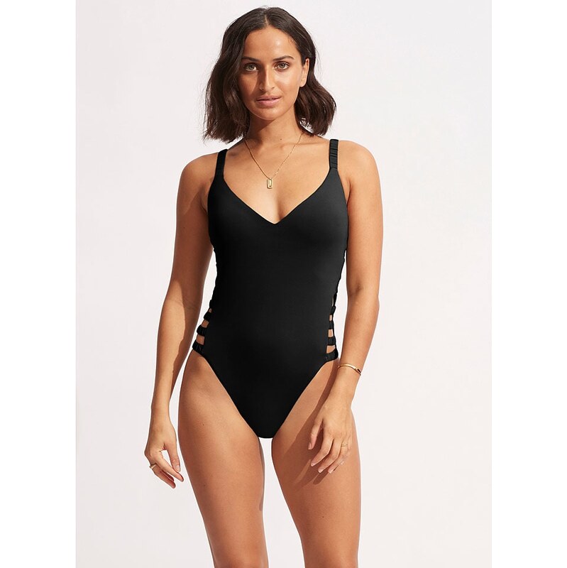 Plavky Seafolly Schwarz 108068 115448044