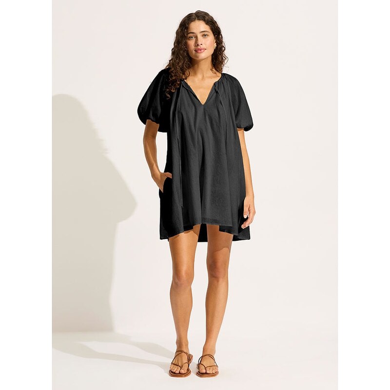 Šaty Seafolly Schwarz 3946693