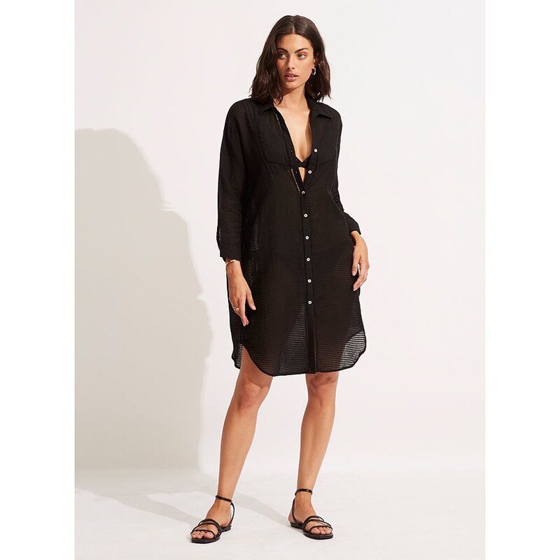 Šaty Seafolly Schwarz 2422268 115448059