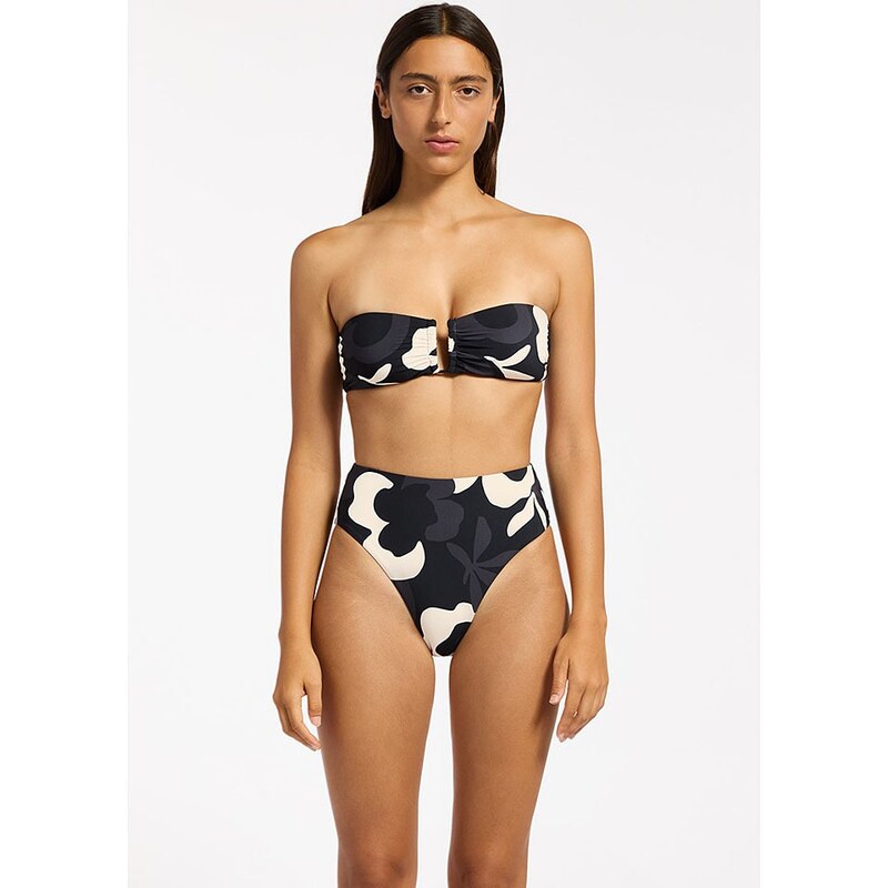 Plavky spodní díl Jets Schwarz/ Creme 7251623