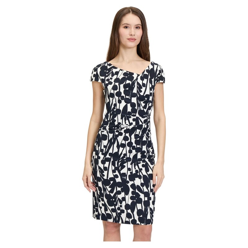 Šaty Vera Mont Creme/ Dunkelblau 9113502 115449409