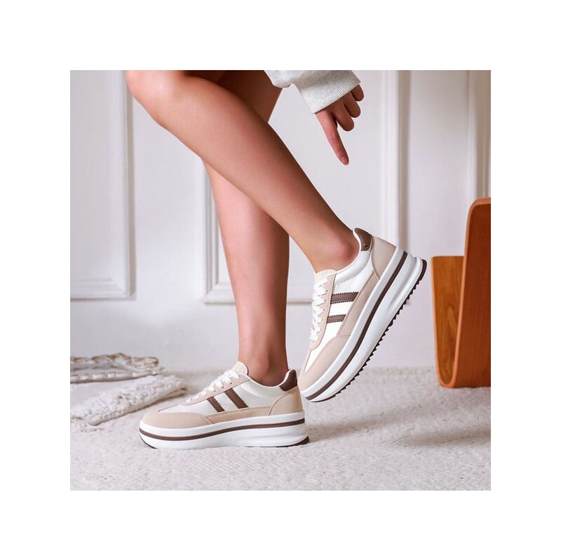 Tenisky Lovit Beige 2158050 115450094