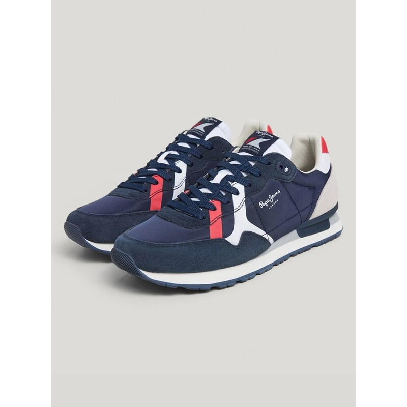 Tenisky Pepe Jeans FOOTWEAR Dunkelblau/ Rot 5414309