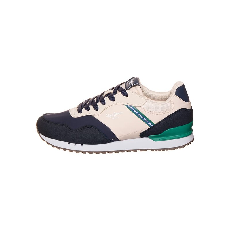 Tenisky Pepe Jeans FOOTWEAR Grün/ Dunkelblau/ Creme 5618465