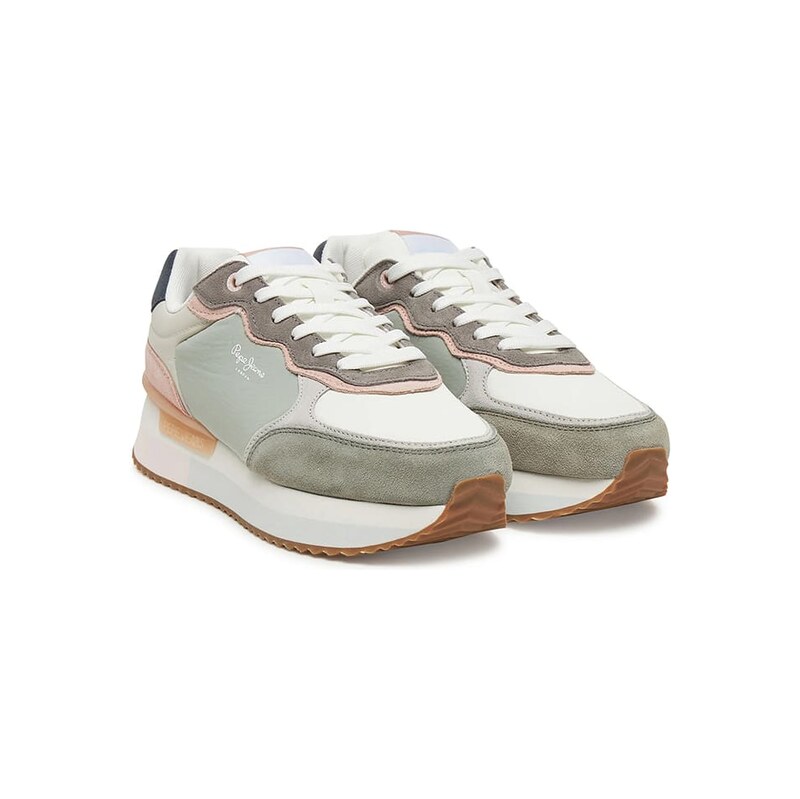 Tenisky Pepe Jeans FOOTWEAR Grün/ Creme 9368522
