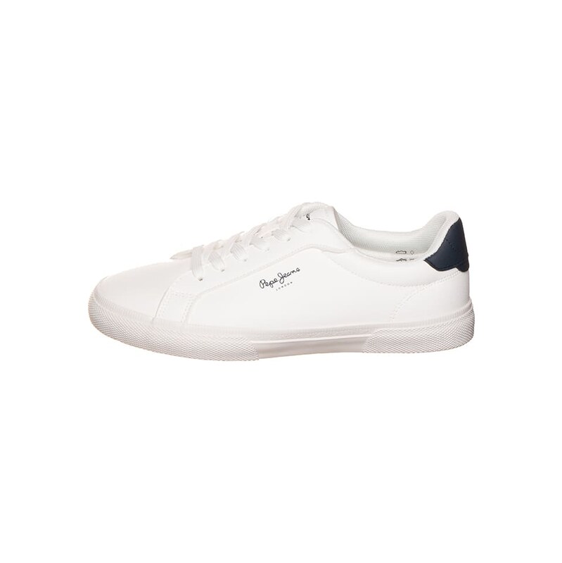 Tenisky Pepe Jeans FOOTWEAR Weiß/ Dunkelblau 4387662