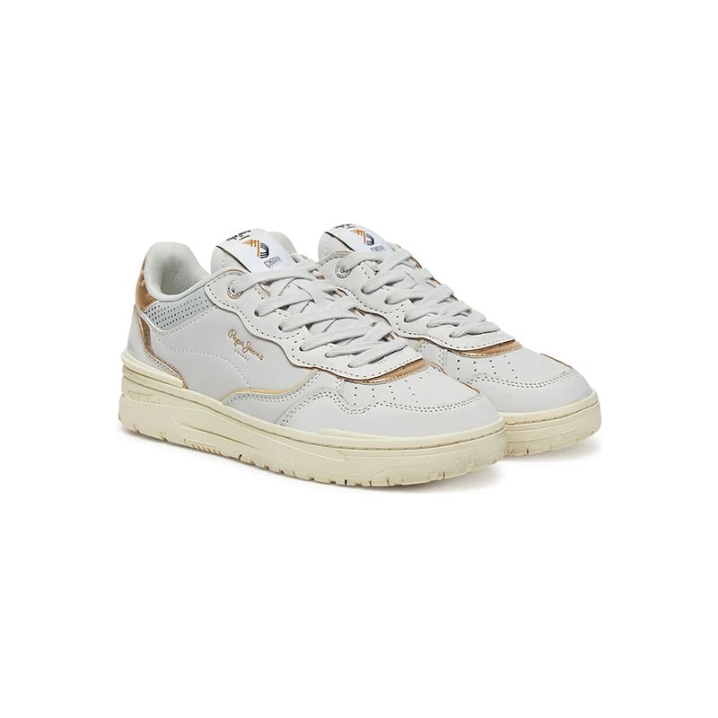 Tenisky Pepe Jeans FOOTWEAR Weiß/ Gold 8001406 115450346