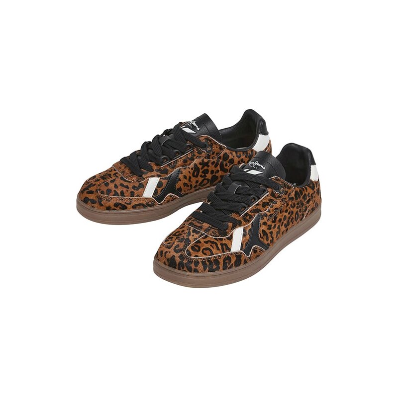 Tenisky Pepe Jeans FOOTWEAR Schwarz/ Braun 838042 115450348