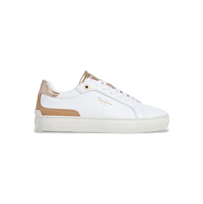 Tenisky Pepe Jeans FOOTWEAR Weiß/ Gold 3441734 115450351