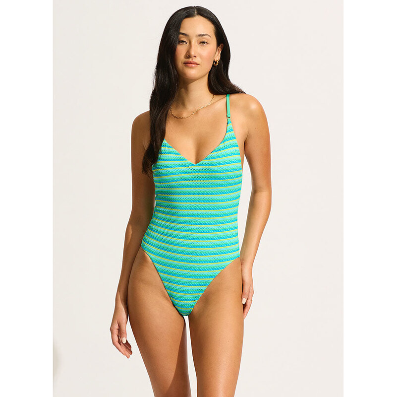 Plavky Seafolly Türkis/ Grün 2044772 115450985