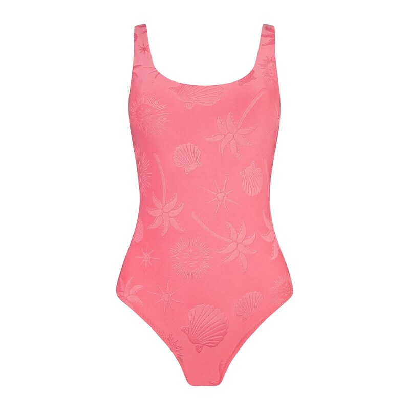 Plavky Chelsea Peers Pink Jacquard 9509702 115443984
