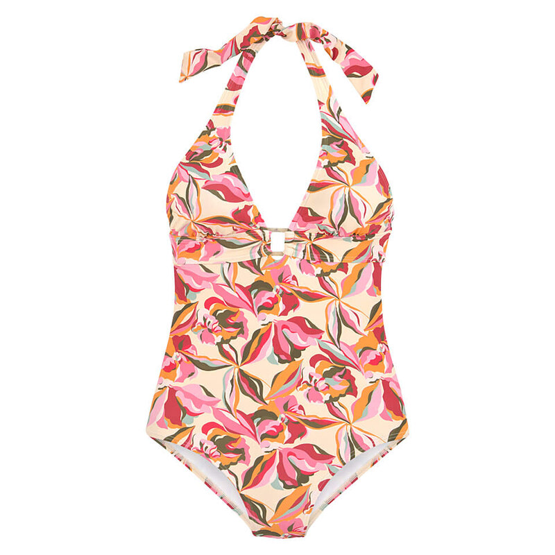 Plavky s.Oliver Creme/ Rosa/ Oliv 5591742