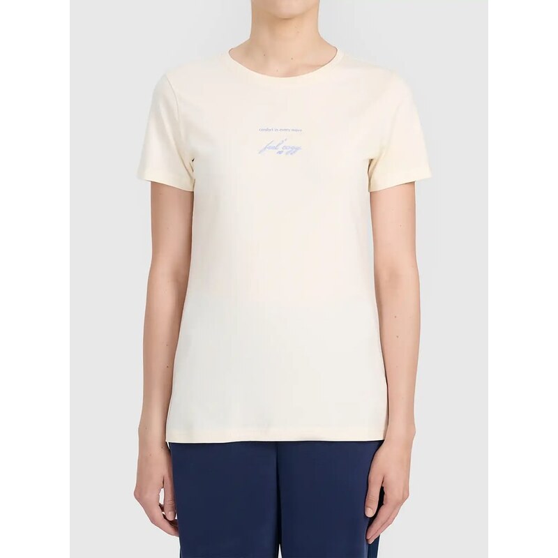 Tričko 4F Creme 6074780