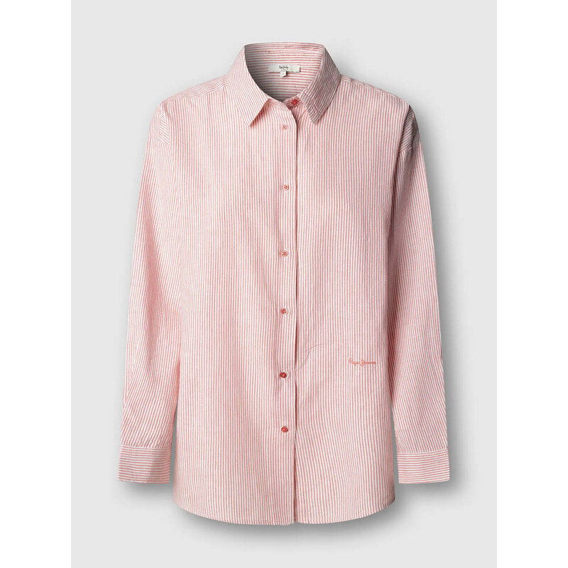 Košile Pepe Jeans Rosa/ Weiß 5606472 115445361