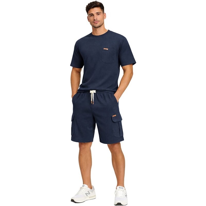 Tričko Geographical Norway Dunkelblau 7134052