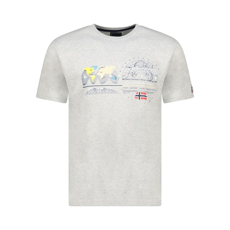 Tričko Geographical Norway Grau 170655
