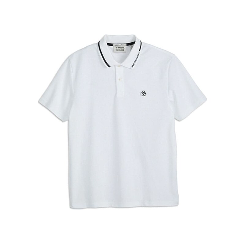 Tričko Scotch & Soda Weiß 3638737