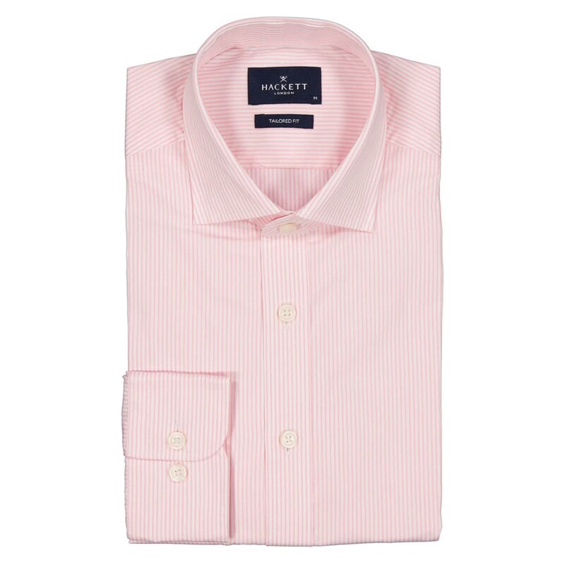 Košile Hackett London Rosa/ Weiß 5508294