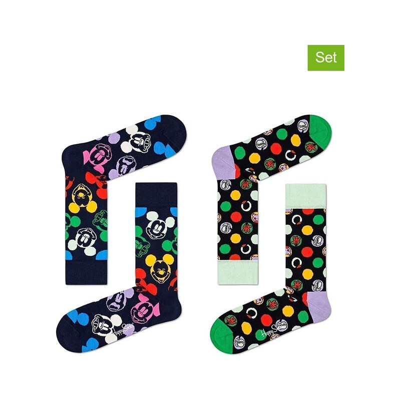 Ponožky Happy Socks Schwarz/ Bunt 6224281 115446931
