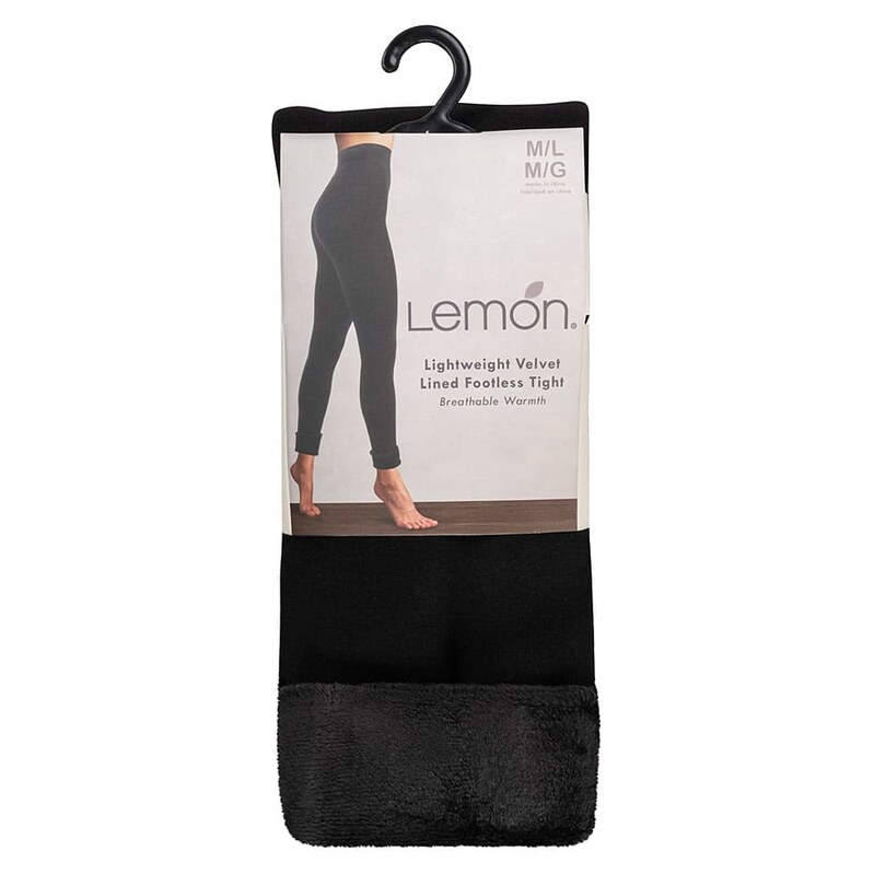Legíny Lemon socks Schwarz 827261