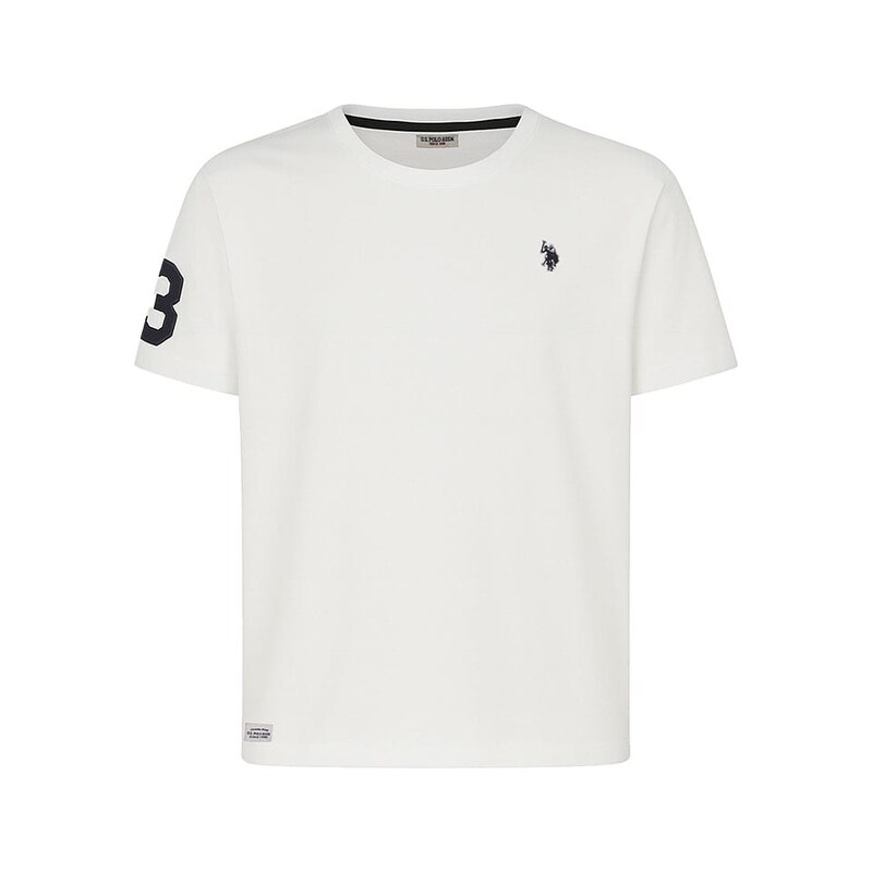 Tričko U.S. Polo Assn. Weiß 827013