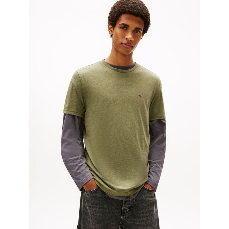 Tričko Tommy Hilfiger Khaki 7278324