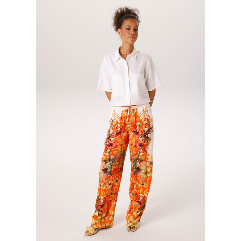 Aniston Orange/ Weiß 3676132 115449263