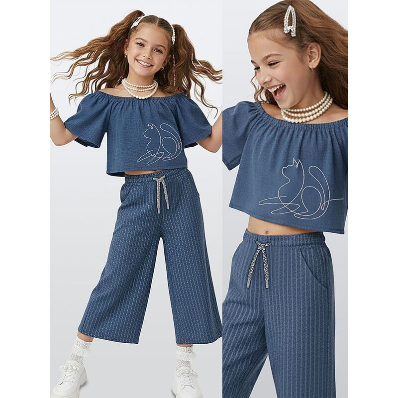 Tričko Denokids Blau 1159244
