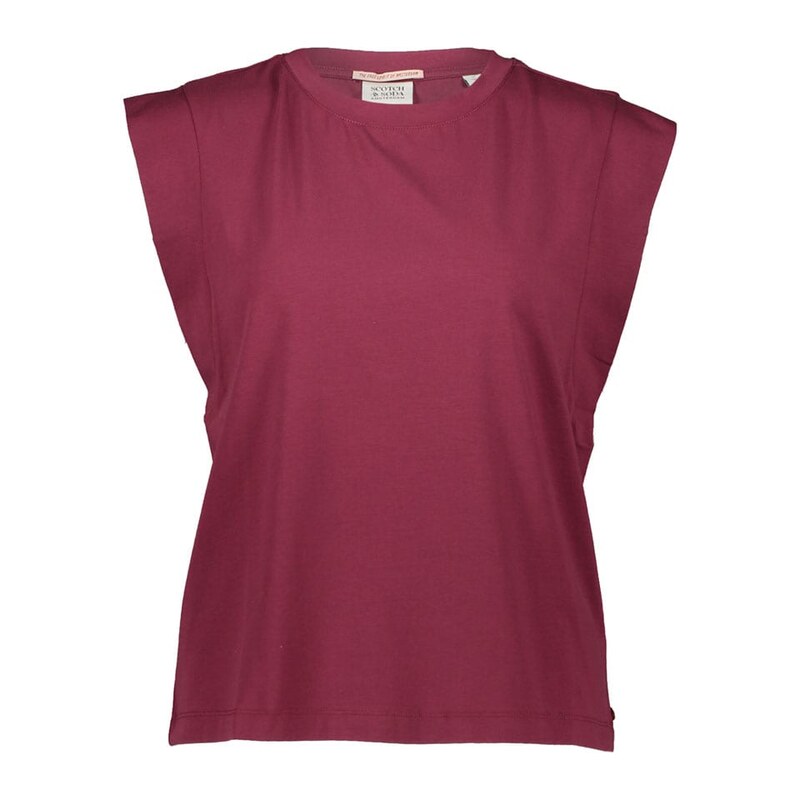 Tričko Scotch & Soda Bordeaux 9424126 115452058