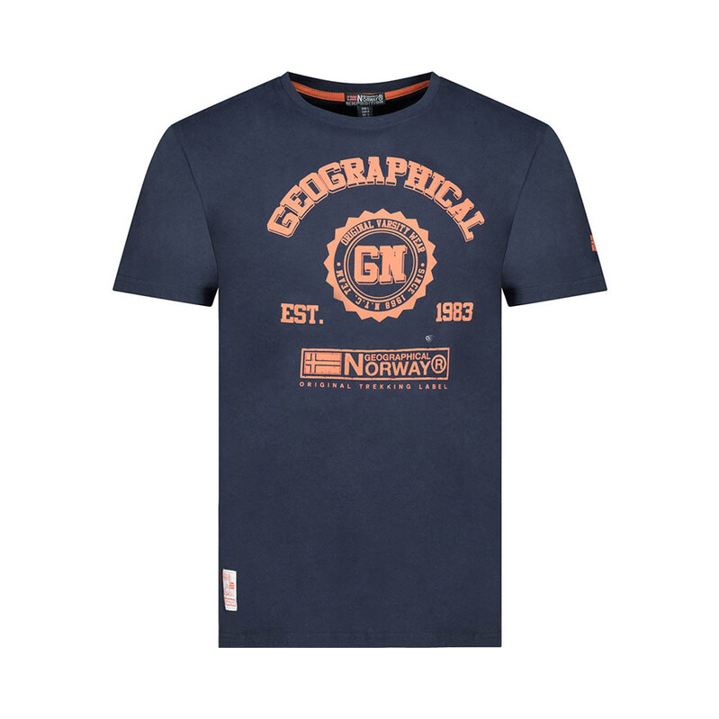 Tričko Geographical Norway Dunkelblau 8196167