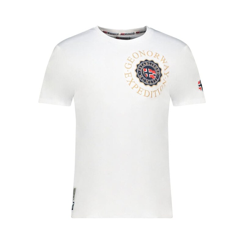 Tričko Geographical Norway Weiß 615068