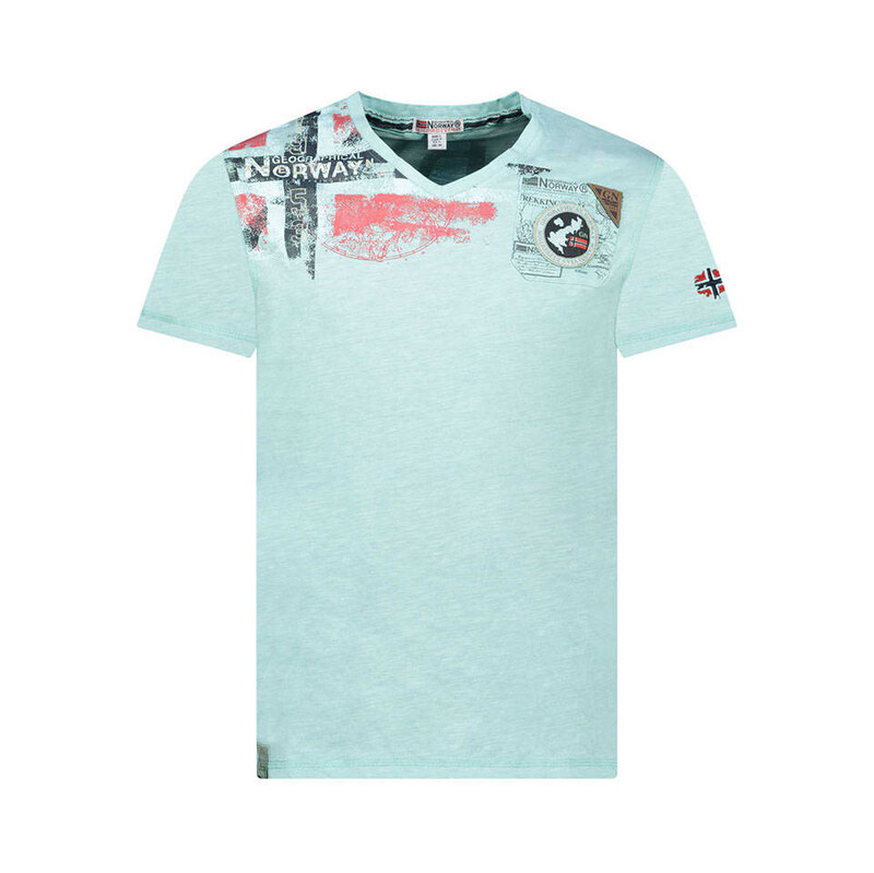 Tričko Geographical Norway Mint 3173566