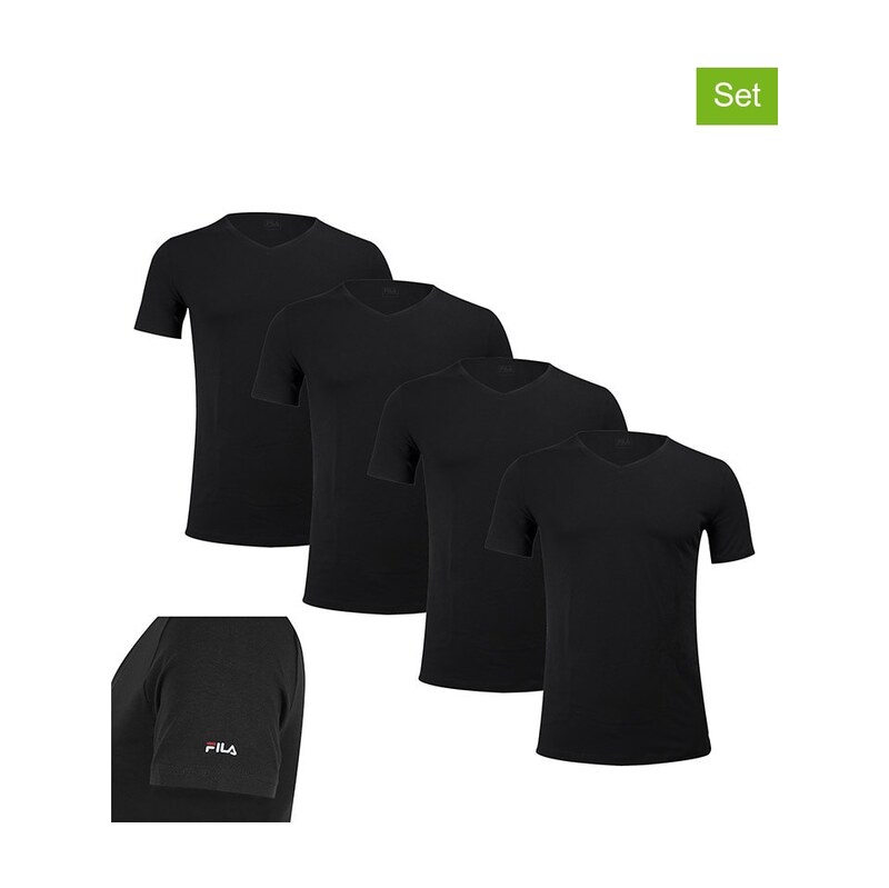 Tričko Fila Schwarz 345918