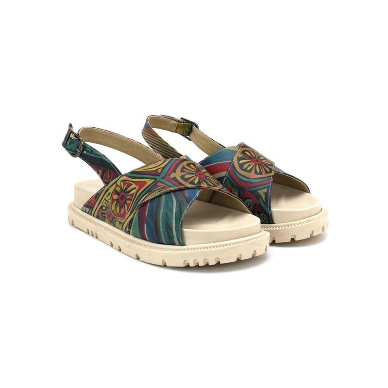 Goby Beige/ Bunt 178054 115453100