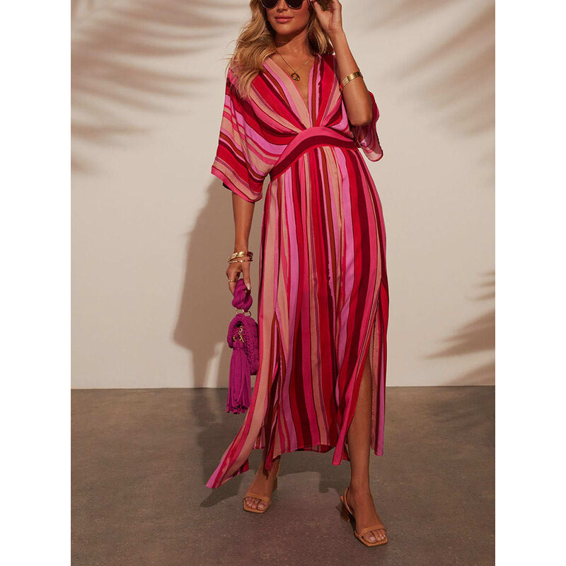 Šaty Milan Kiss Rot/ Pink 5516810 115453207
