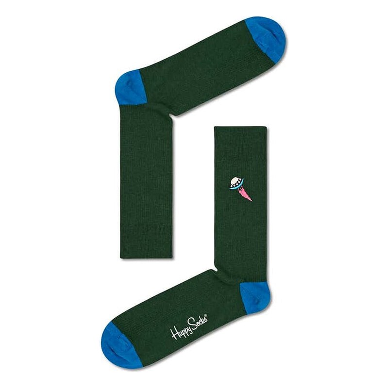 Ponožky Happy Socks Dunkelgrün 3087199 115453855
