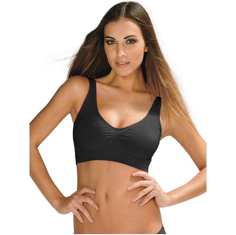 Sportovní podprsenka Controlbody Schwarz 6632809