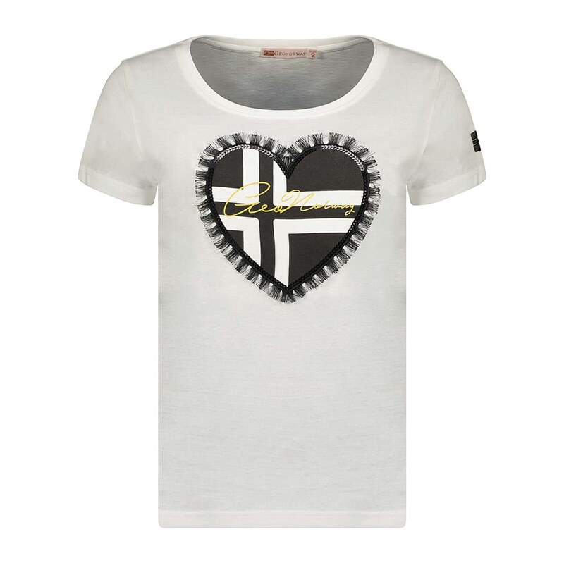 Tričko Geographical Norway Weiß 652417 115454327