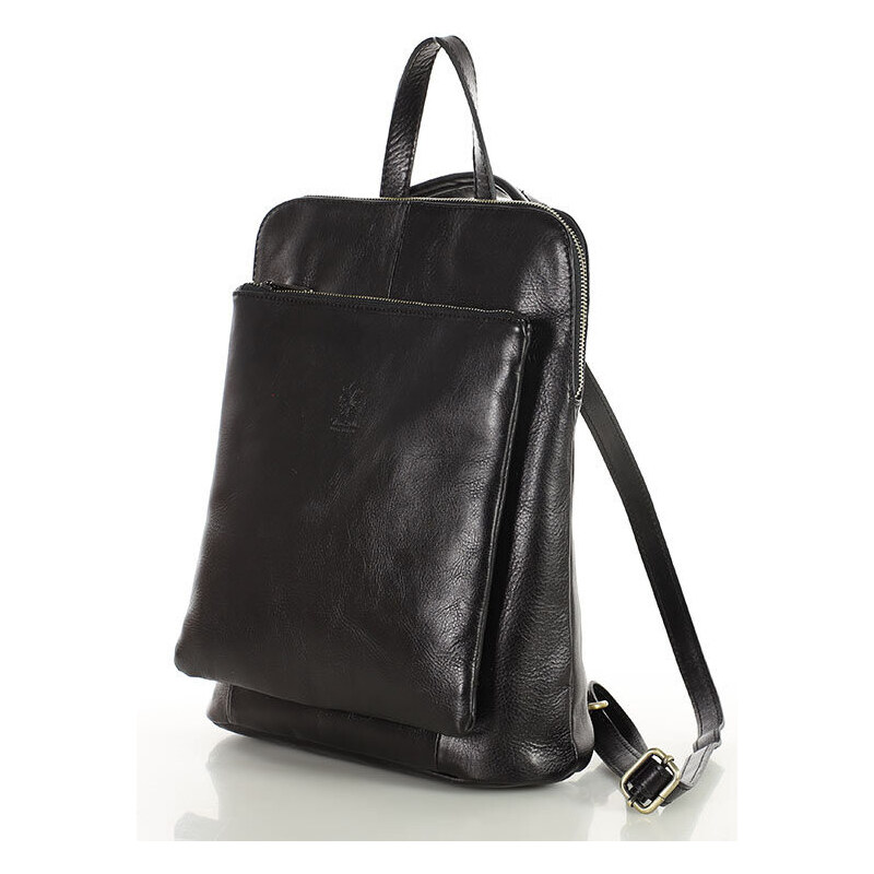 www.penezenkylp.cz KOŽENÝ KABELKO - BATOH FLORENCE BLACK 106534830
