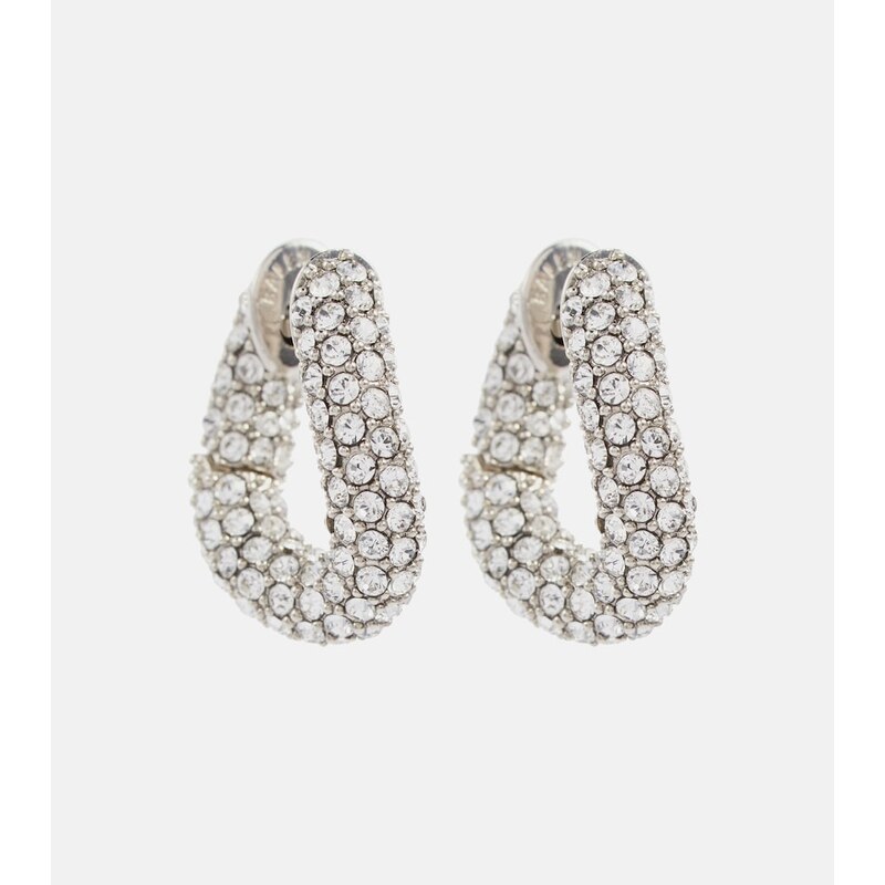 Balenciaga Crystal-embellished earrings