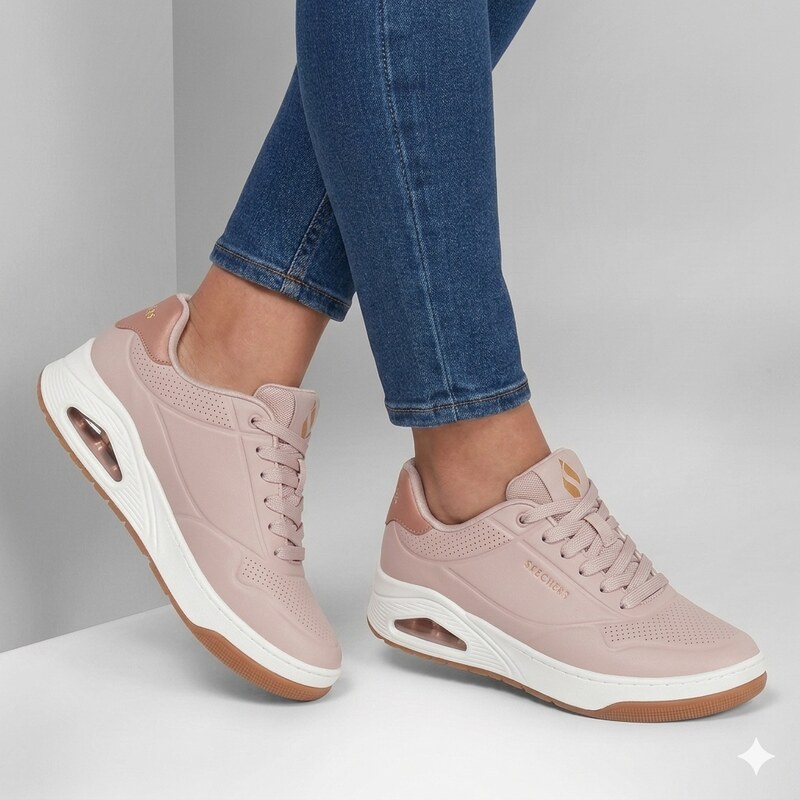 Skechers Uno Court - Fast Break NATURAL